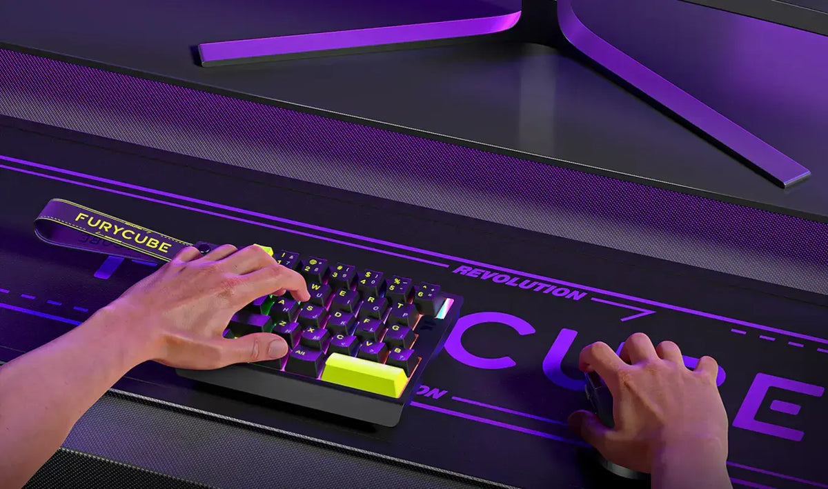 FURYCUBE M30HE Hall Effect Magnetic Switch Gaming Keyboard