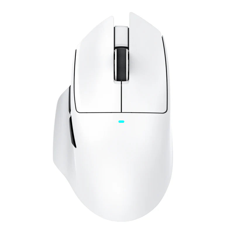 ATTACK SHARK V6 Ultra-Light Tri-Mode Gaming Mouse with RGB Charging Dock – 25,000 DPI