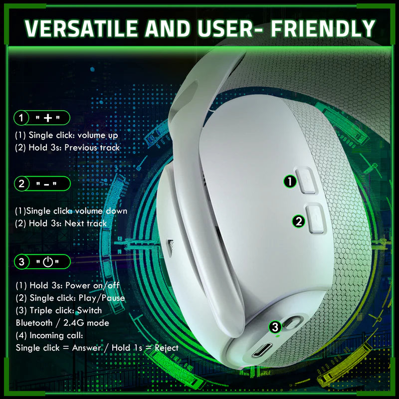 ATTACK SHARK L80PRO Wireless Gaming Headset