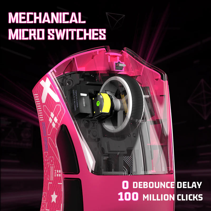 ATTACK SHARK V3 Ultra-Light Tri-Mode Gaming Mouse – 25,000 DPI