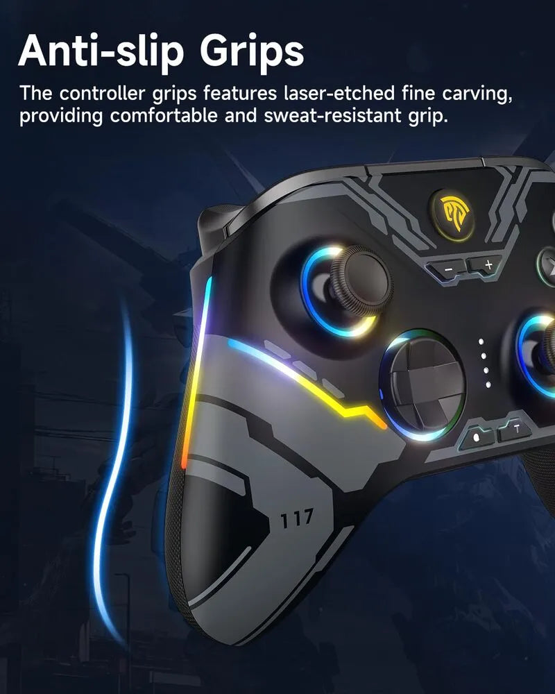 EasySMX X15 RGB Controller with Hall Trigger and Hall Joystick
