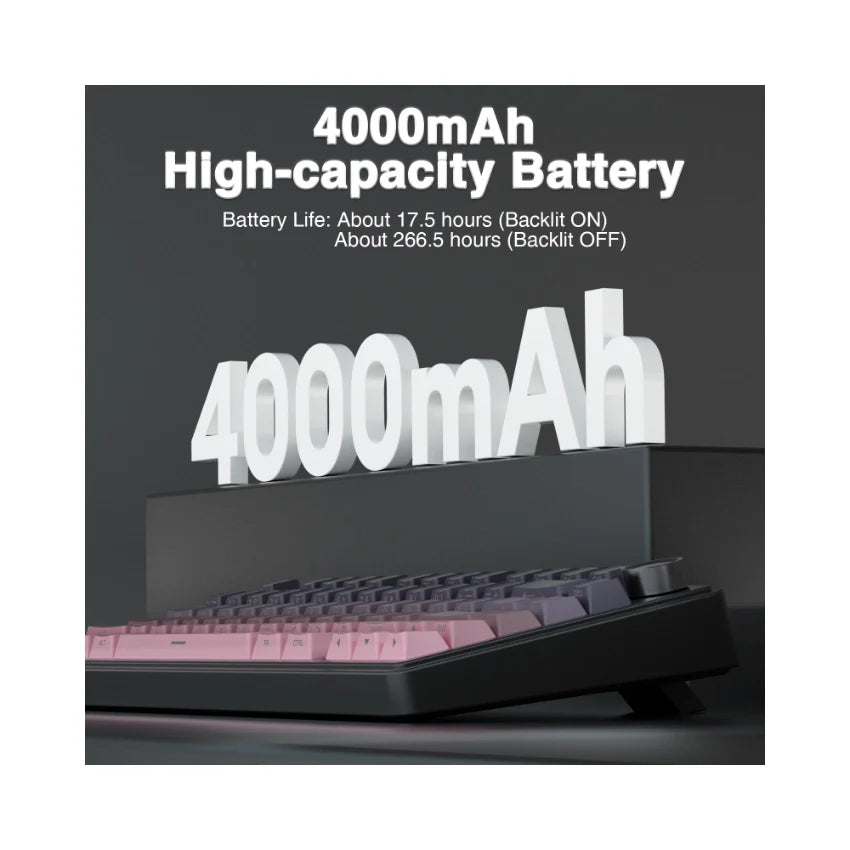 AULA F75 Pro Knob Side-Printed Mechanical Keyboard