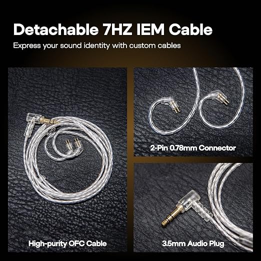 Elua Ultra IEM Earphones – Gold