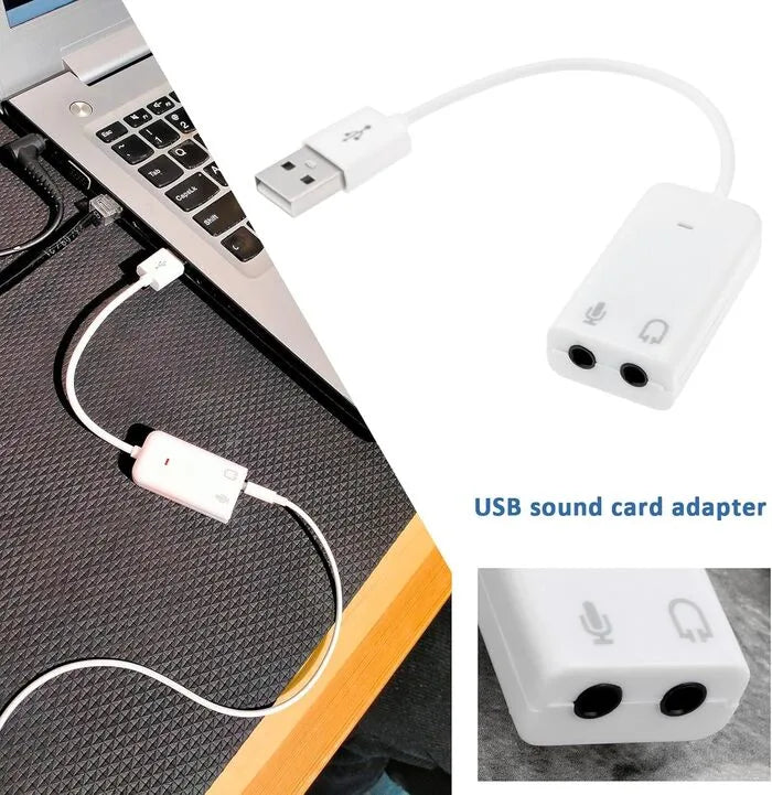 External USB 7.1 Channel Sound Card Adapter