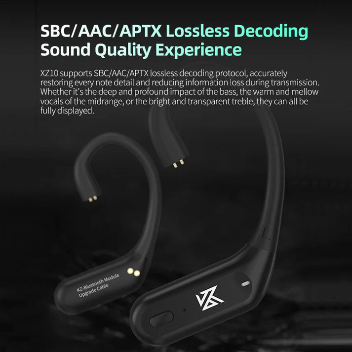 KZ XZ10 – True Wireless Bluetooth 5.3 Ear Hooks with Qualcomm