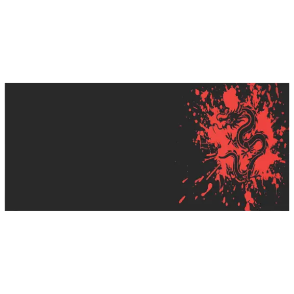 FGT 16 Aqua Waterproof Natural Rubber Mousepad – Red Viper