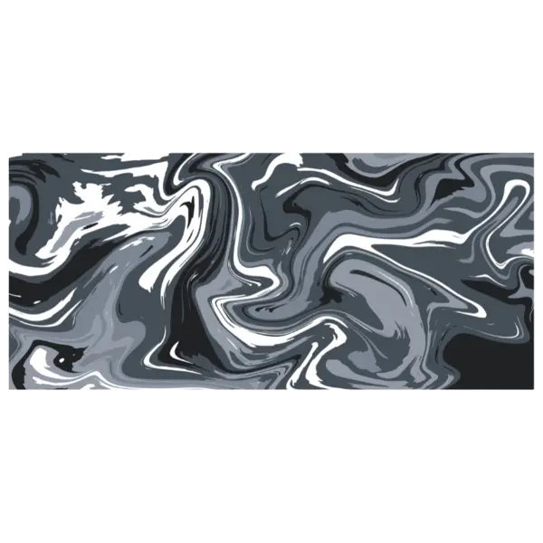 FGT 15 Aqua Waterproof Natural Rubber Mousepad – Marble Flux