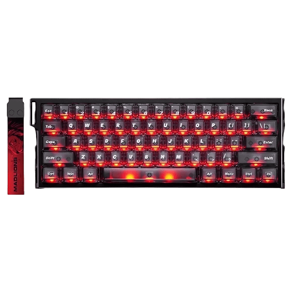 MADLIONS MAD LIGHT 60HE Magnetic Gaming Keyboard – Black