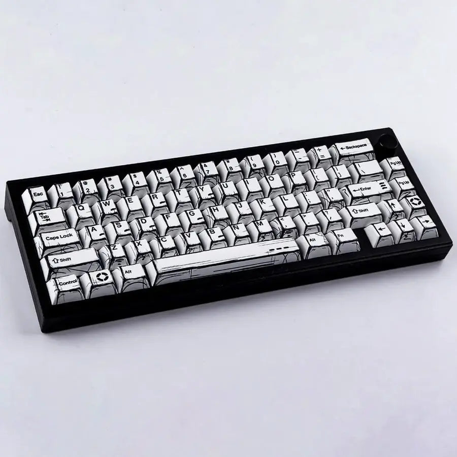 FGT-001K Japanese Manga Keycaps Set – 136 Keys