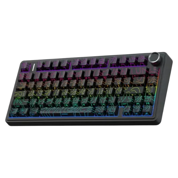 AULA F75 Pro Knob Side-Printed Mechanical Keyboard