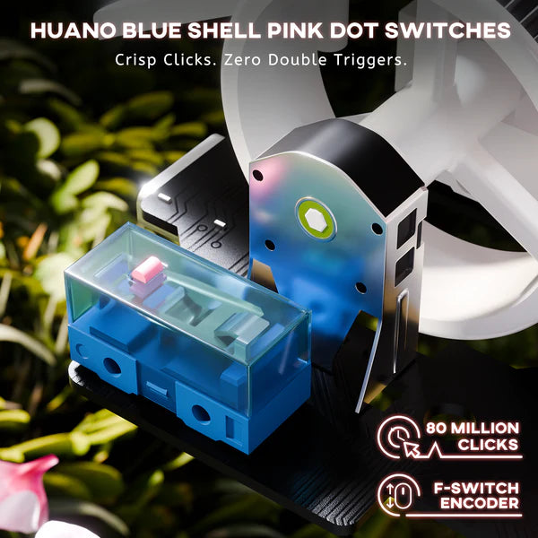 ATTACK SHARK G3 Tri-Mode Wireless Gaming Mouse – Ultra-Lightweight, 25K DPI, RGB, Triple Connection