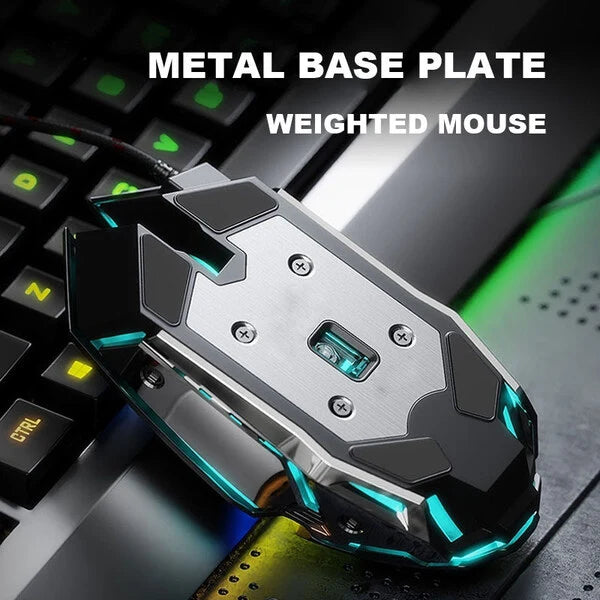 BAJEAL G7 RGB Gaming Mouse – Ergonomic 7D, 3200 DPI, Wired Optical Mouse
