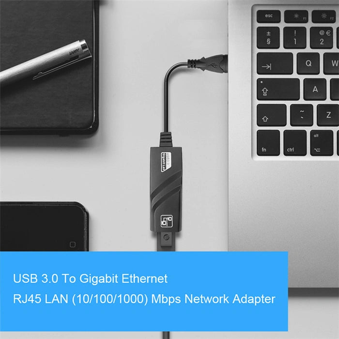 USB 3.0 to Gigabit Ethernet Adapter | 1000Mbps LAN Network Adapter