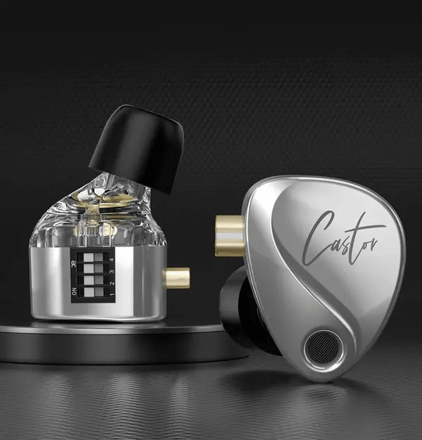 KZ Castor Harman Target Version Silver with Mic