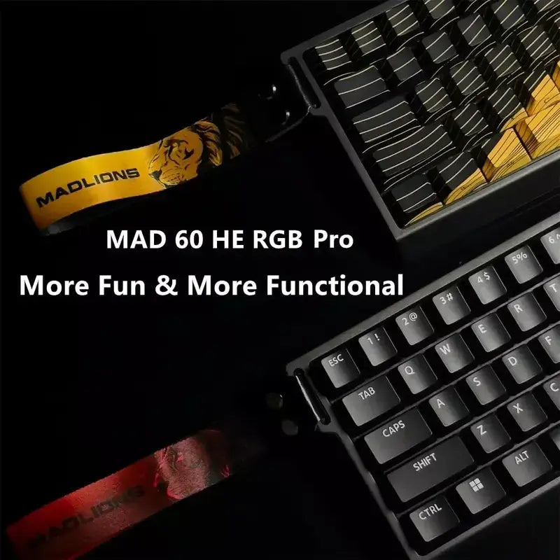 MADLIONS MAD60 HE V2 Flagship Wired Magnetic Gaming Keyboard