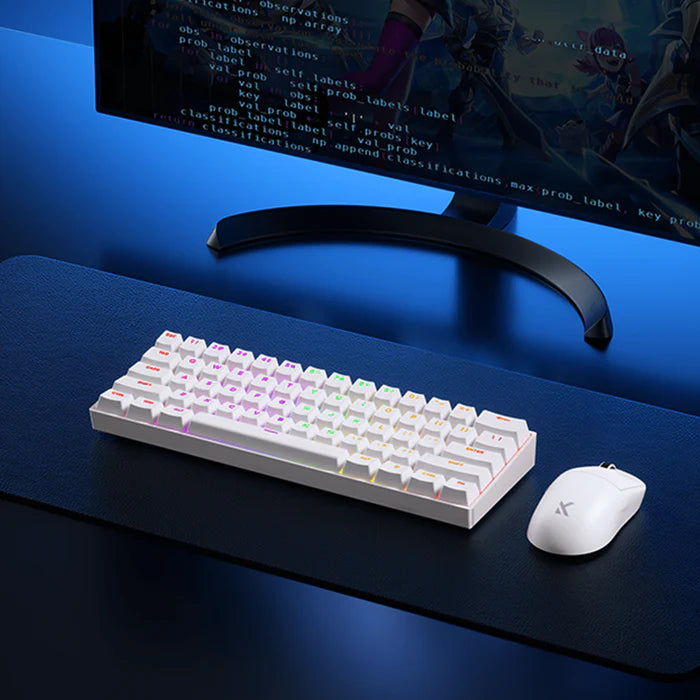MCHOSE Ace 60 Pro Hall Effect KTEK Magnetic switch Gaming Keyboard Black
