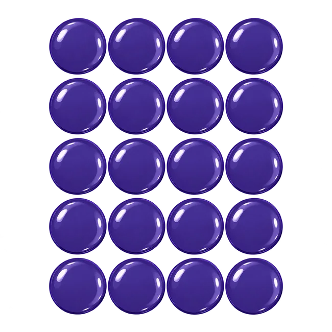 RADIAN ULTRA Premium Mouse Skates for Glass Mousepads – Quiet Sound Effect (Purple)