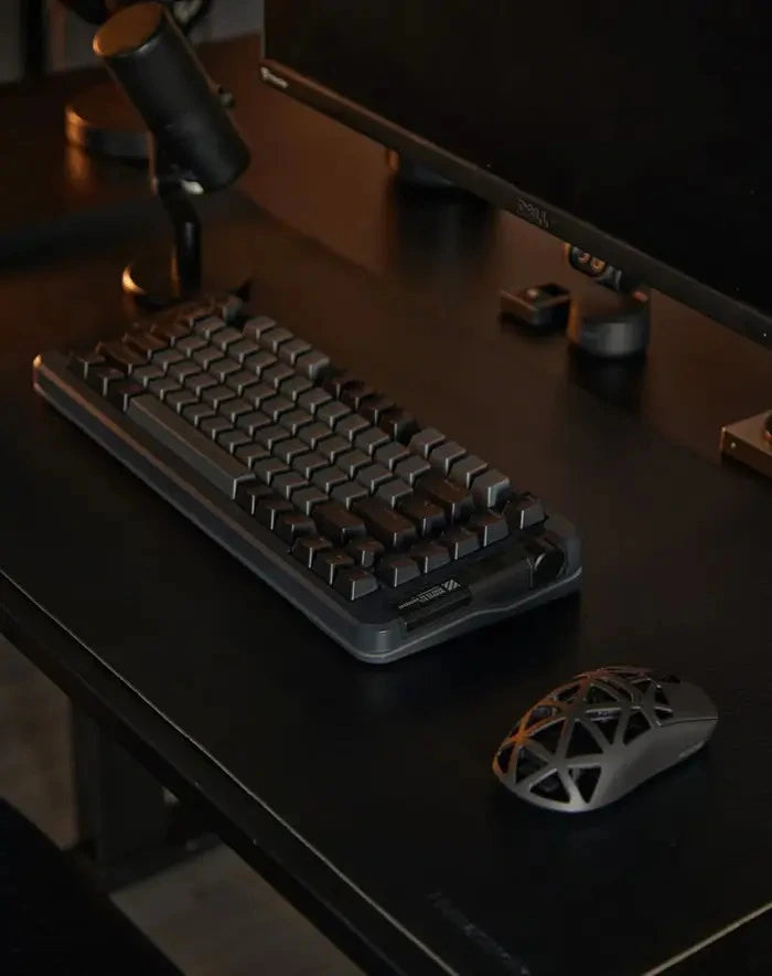 MCHOSE X75 Wireless Gasket Mount Mechanical Keyboard – Black