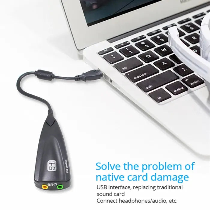 Steel Sound 5Hv2 External USB 7.1 Channel Sound Card