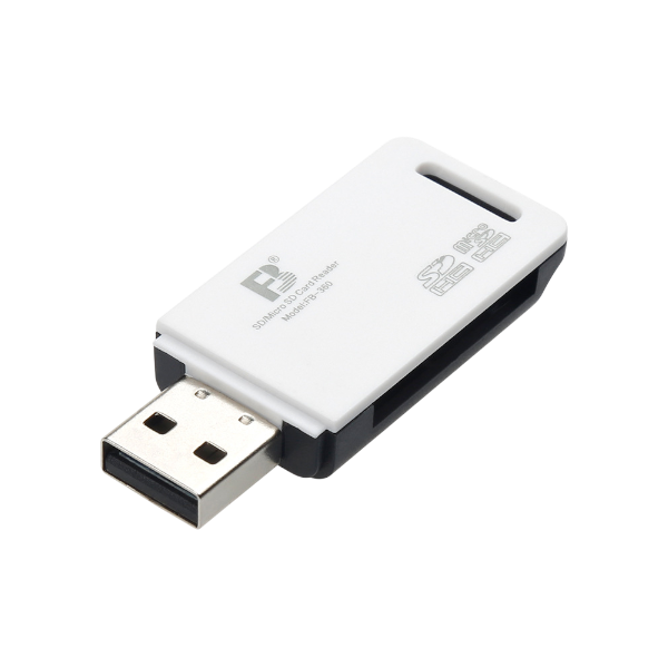 FB-360 USB 2.0 SD & MicroSD Card Reader