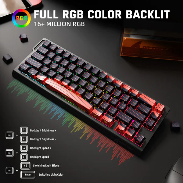 ATTACK SHARK X68PRO HE Wireless Rapid Trigger Magnetic Keyboard