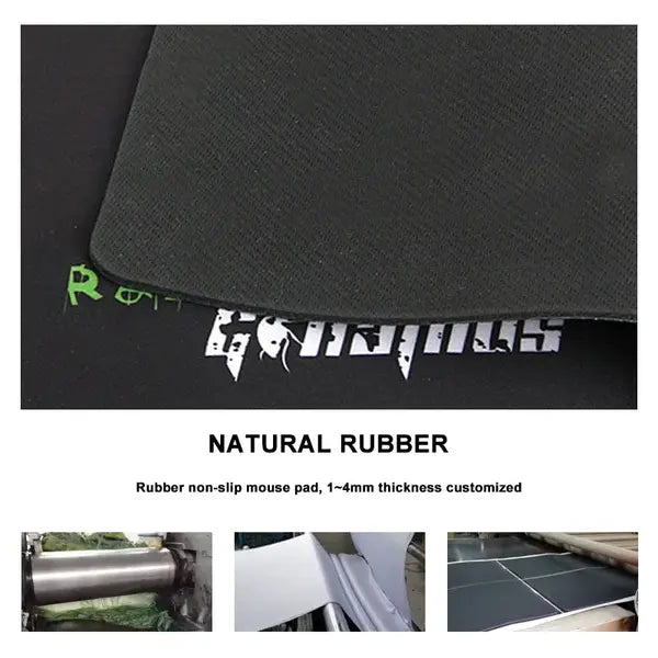 HyperGrip Core Gaming Mousepad – Natural Rubber, Ultra-Smooth Surface | 245×320×4mm