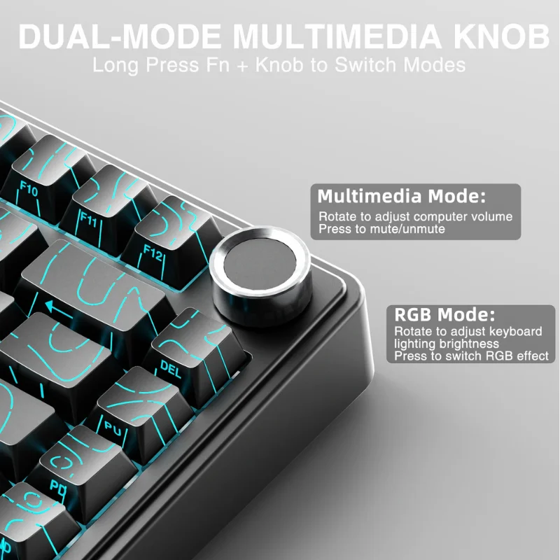 AULA F75 HE 8K Tri-Mode Magnetic Gaming Keyboard