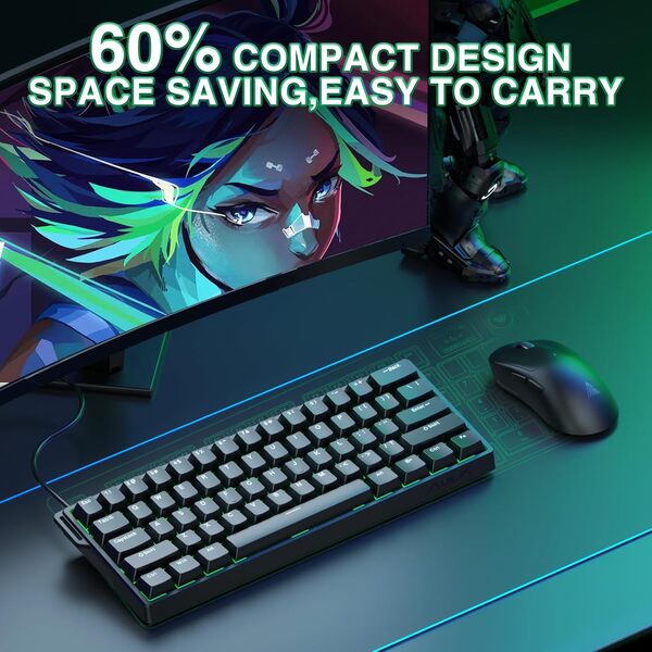 AULA WIN60HE Magnetic Switch Keyboard