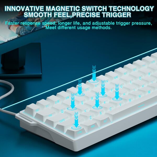AULA WIN60HE Magnetic Switch Keyboard