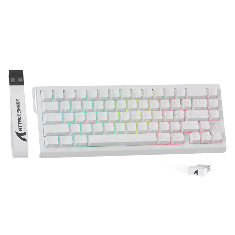 ATTACK SHARK X68PRO HE Wireless Rapid Trigger Magnetic Keyboard