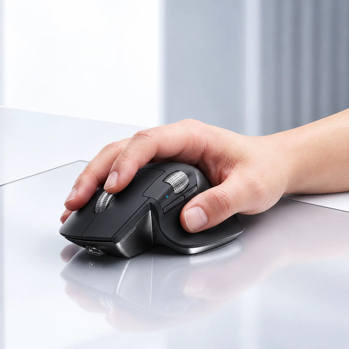 FURYCUBE A1 Tri-Mode Wireless Mouse