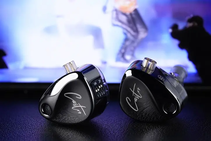 KZ Castor Harman Target with Improved Bass Version Gray with Mic