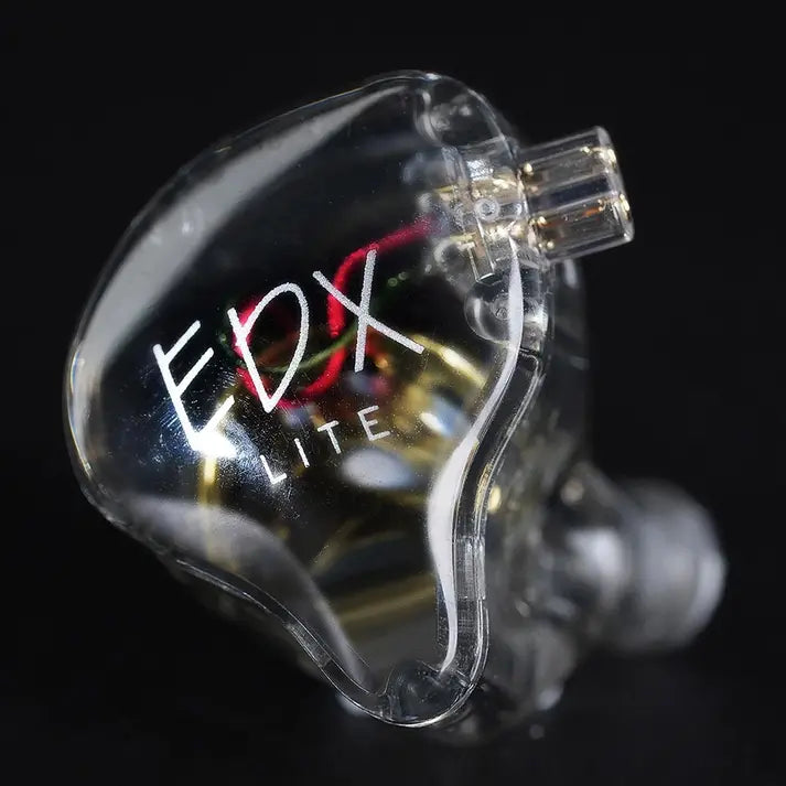 KZ EDX Lite Earphones with Mic Crystal Gray