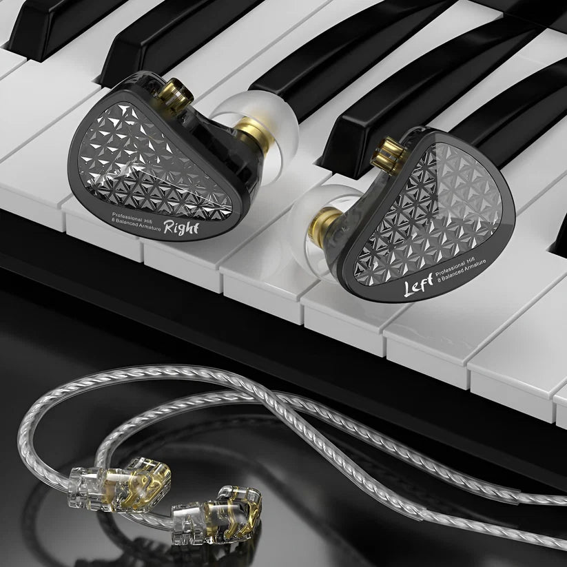 KZ AS16 PRO - 16 Drivers IEM Earphones