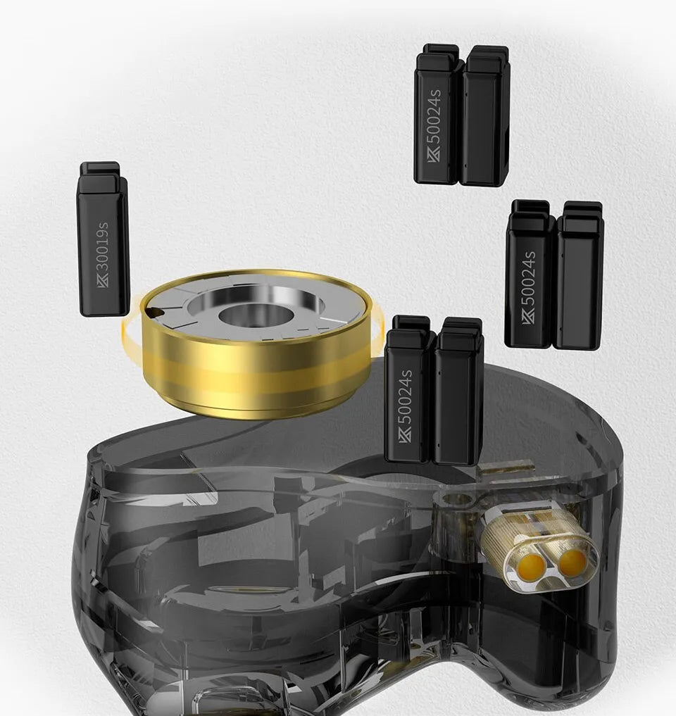 KZ ZAR — 1DD + 7BA Hybrid In-Ear Monitor