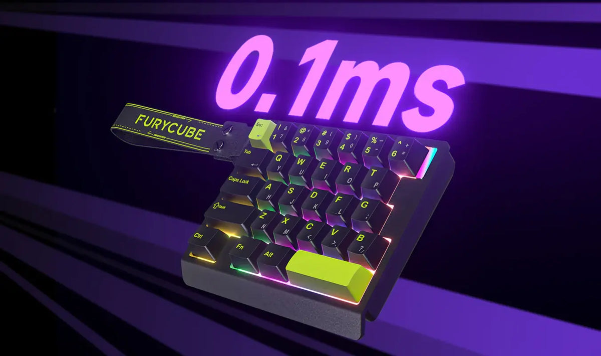 FURYCUBE M30HE Hall Effect Magnetic Switch Gaming Keyboard