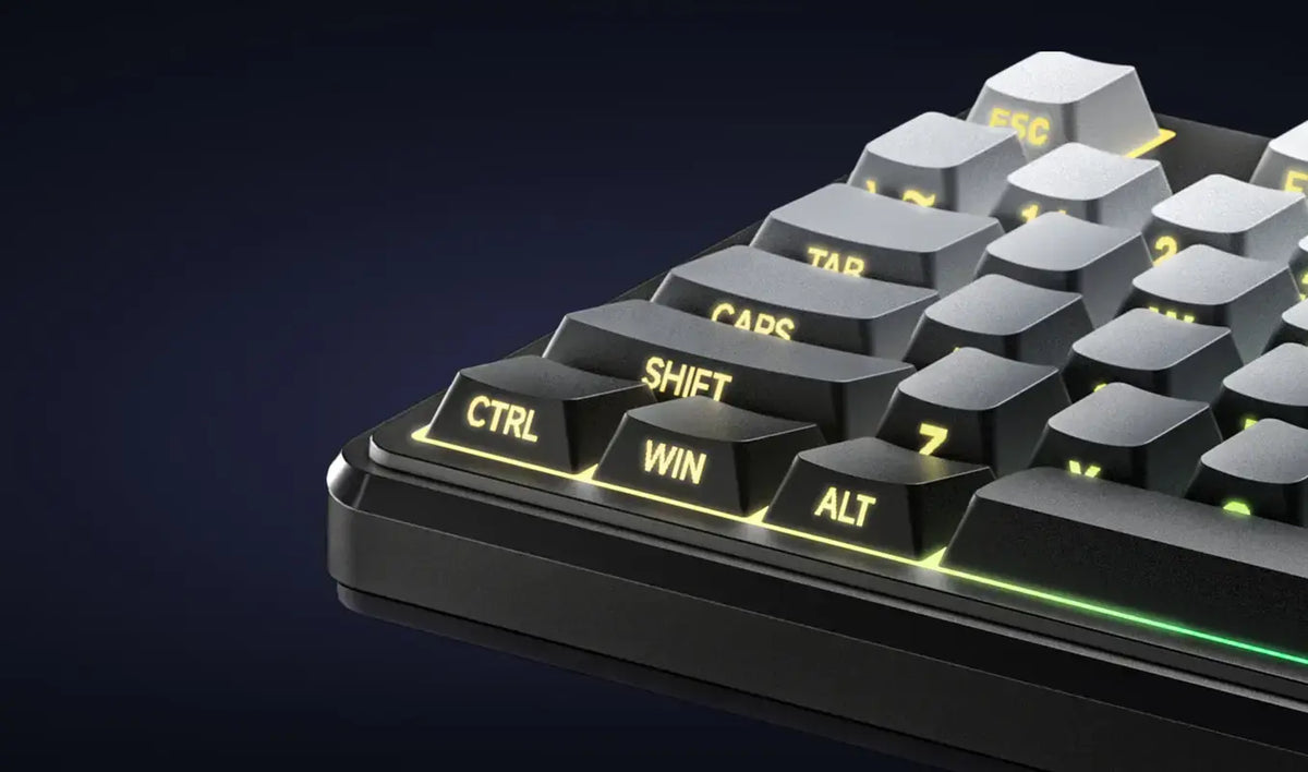 FURYCUBE IP98 Pro Mechanical-Feel Office/Gaming Wireless Keyboard