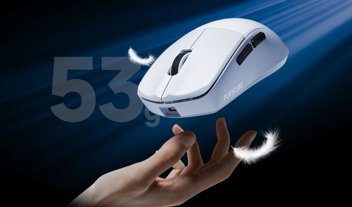 FURYCUBE G1 Lightweight Wireless Gaming Mouse