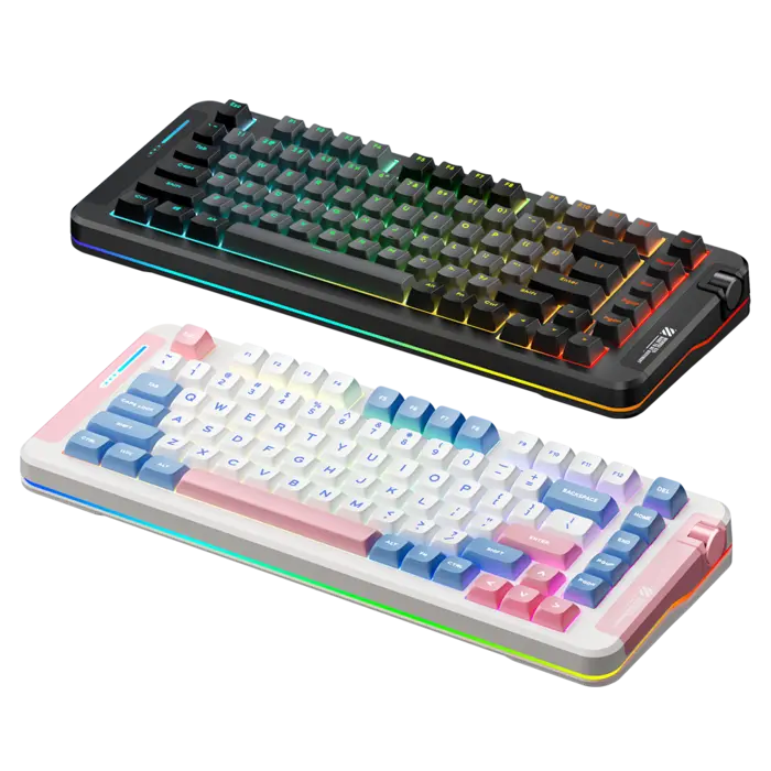 MCHOSE X75 Wireless Gasket Mount Mechanical Keyboard – Black
