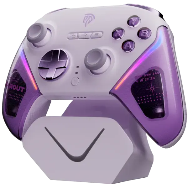 EasySMX D10 Multiplatform Gaming Controller with TMR Sticks, Trigger Lock and Charging Dock