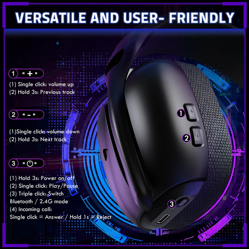 ATTACK SHARK L80PRO Wireless Gaming Headset