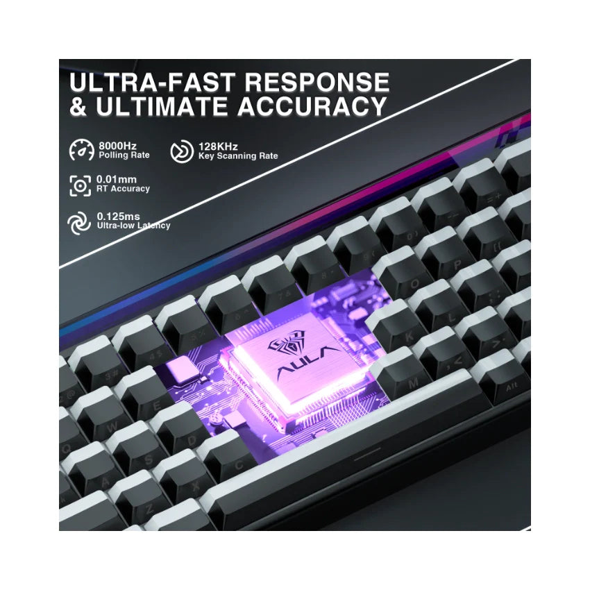 AULA HERO 68 HE 65% Wired Hot-Swappable Gaming Keyboard