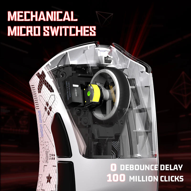 ATTACK SHARK V3 Ultra-Light Tri-Mode Gaming Mouse – 25,000 DPI