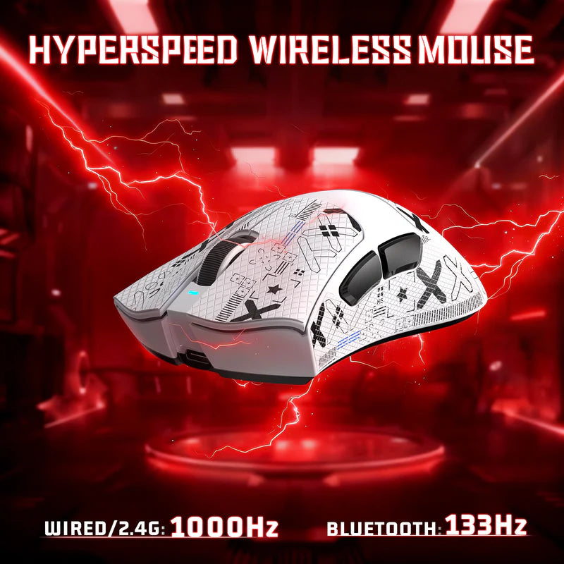 ATTACK SHARK V3 Ultra-Light Tri-Mode Gaming Mouse – 25,000 DPI