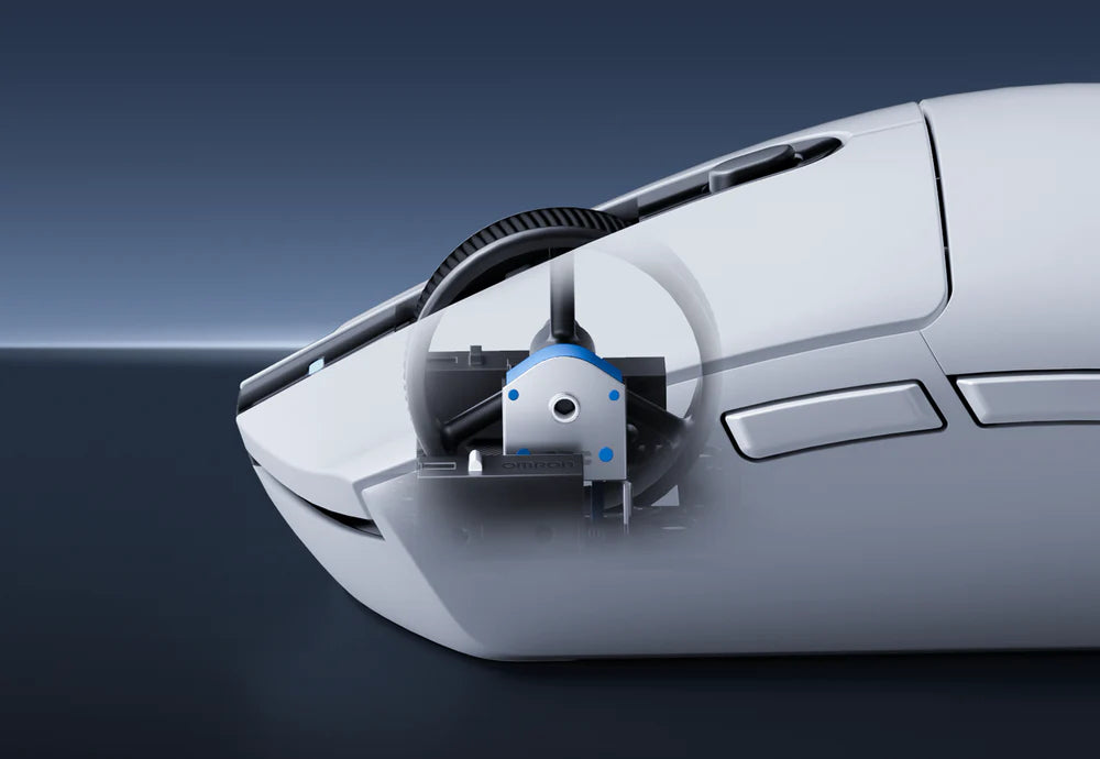 MCHOSE G3 Dual 8K High-Performance Wireless Gaming Mouse (White)