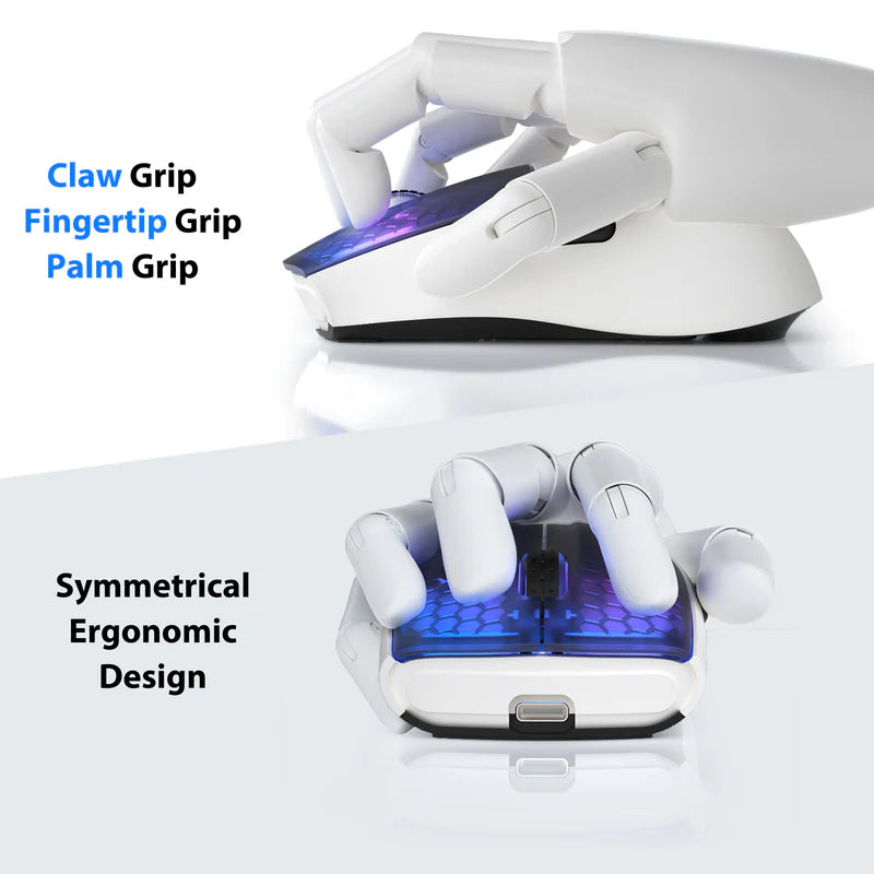 ATTACK SHARK X5 Wireless Gaming Mouse (Tri-Mode RGB Ultra-Light Mouse)
