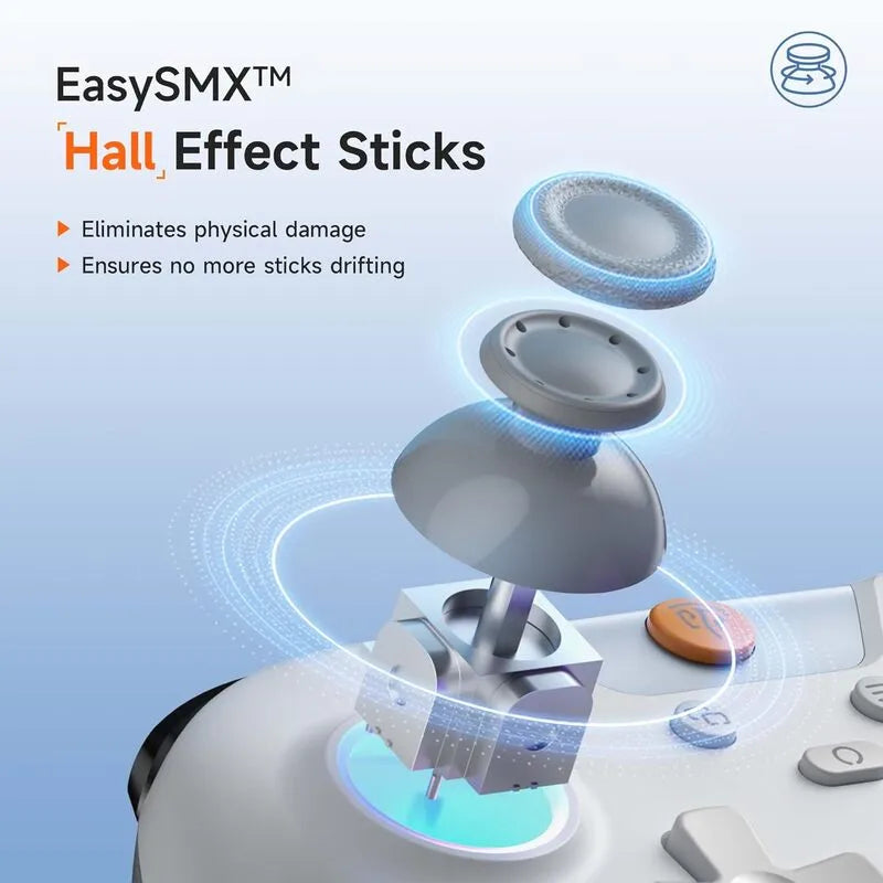 EasySMX X05 Multiplatform Gaming Controller with Hall Effect Joysticks