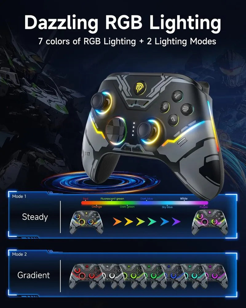 EasySMX X15 RGB Controller with Hall Trigger and Hall Joystick