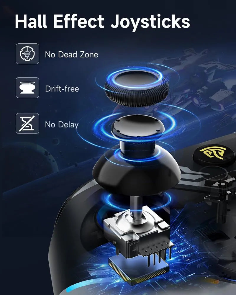 EasySMX X15 RGB Controller with Hall Trigger and Hall Joystick