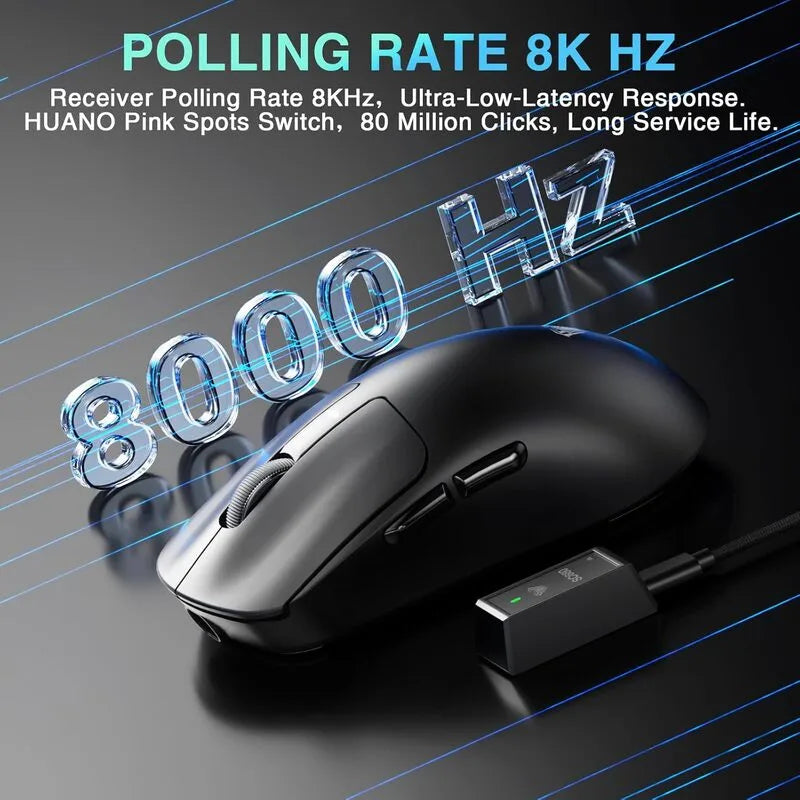 AULA SC680 Tri-Mode Wireless Gaming Mouse (Black)